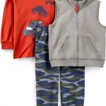 Carter's Simple Joys Baby Boys Pants Set Mix‑and‑Match Tops and-0