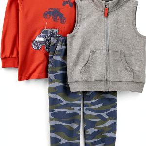 Carter's Simple Joys Baby Boys Pants Set Mix‑and‑Match Tops and-0