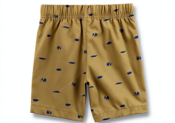 Carter's Simple Joys Baby Boys Pants Set 3T Coral Orange Elephant-2