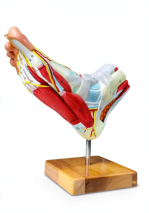 Human Foot Model AnatomyPro with Texture and Magnetic Connectors-3