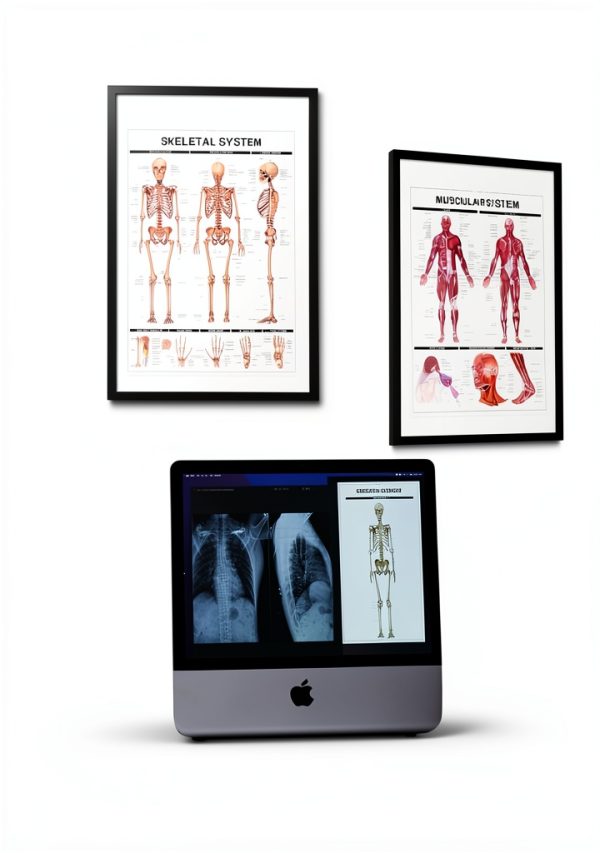 Human Anatomy Posters Tribe RN 12 Laminated 18x24 Charts-5
