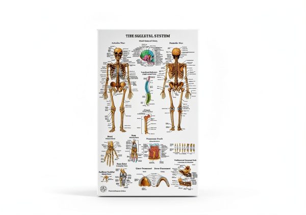 Human Anatomy Posters 17 Set by THE ART OF SCIENCE 18x30 Medical Chart-5