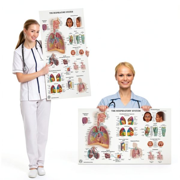 Human Anatomy Posters 17 Set by THE ART OF SCIENCE 18x30 Medical Chart-6
