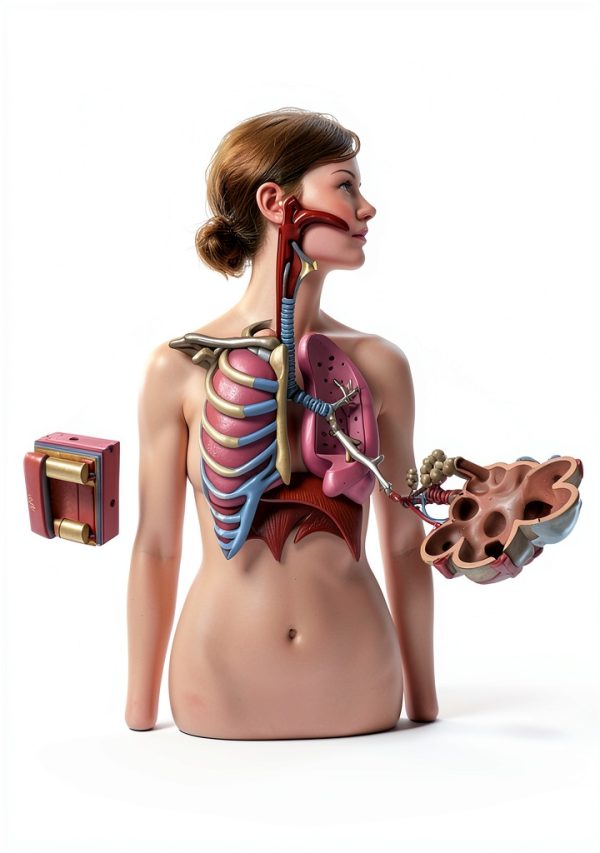 Anatomical Posters 16 Pack Laminated by Palace Learning 18x24 Inch Set-5